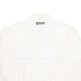 NAUTICA Mesh Lined Mens Windbreaker Jacket Cream L