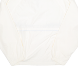 NAUTICA Mesh Lined Mens Windbreaker Jacket Cream L