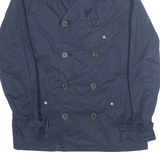 POLO RALPH LAUREN Womens Trench Jacket Blue L