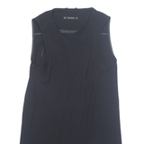 ZARA Open Sleeveless Womens Blazer Jacket Black M