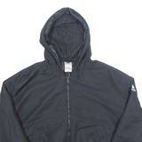 ADIDAS Womens Jacket Black Hooded UK 18