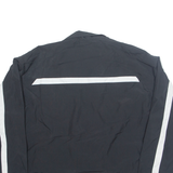 NIKE Mesh Lined Mens Track Jacket Black 90s XL