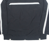 NIKE Mesh Lined Mens Track Jacket Black 90s XL