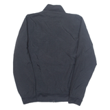 NIKE Sports Mens Bomber Jacket Black Nylon S