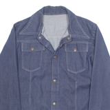 Mens Denim Jacket Blue 90s L