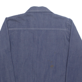 Mens Denim Jacket Blue 90s L