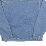 PORT Mens Denim Jacket Blue 90s L