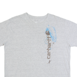CARHARTT Mens T-Shirt Grey L
