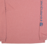 CARHARTT Womens T-Shirt Pink Long Sleeve M