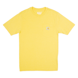 CARHARTT Loose Fit Mens T-Shirt Yellow XS