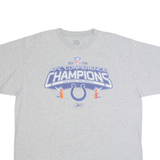 REEBOK Indianapolis Colts Mens T-Shirt Grey USA L