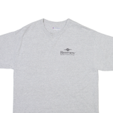 CHAMPION Mens T-Shirt Grey M