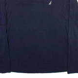 NAUTICA Mens T-Shirt Blue Long Sleeve S
