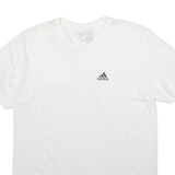 ADIDAS Mens T-Shirt White L