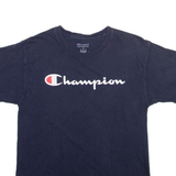 CHAMPION Mens T-Shirt Blue M