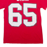 REEBOK Chicago Blackhawks Mens T-Shirt Red USA S