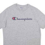 CHAMPION Mens T-Shirt Grey M