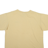 ADIDAS Mens T-Shirt Yellow L