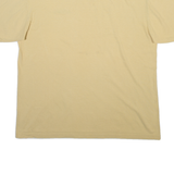 ADIDAS Mens T-Shirt Yellow L