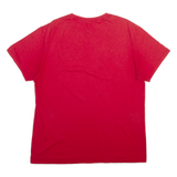 RUSSELL ATHLETIC Tesoro Titans Mens T-Shirt Red USA L