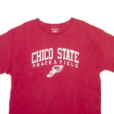 CHAMPION Chico State Mens T-Shirt Red USA XL