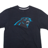 NIKE Carolina Panthers Mens T-Shirt Black USA L