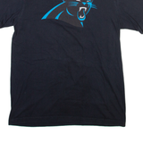 NIKE Carolina Panthers Mens T-Shirt Black USA L