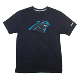 NIKE Carolina Panthers Mens T-Shirt Black USA L