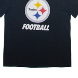NIKE Pittsburgh Steelers Mens T-Shirt Black USA M