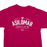 Mens T-Shirt Maroon L