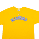 MAJESTIC Mens T-Shirt Yellow XL