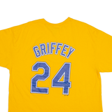 MAJESTIC Mens T-Shirt Yellow XL