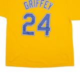 MAJESTIC Mens T-Shirt Yellow XL