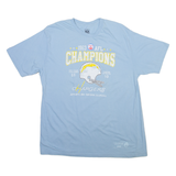 REEBOK Nfl Mens T-Shirt Blue USA 2XL