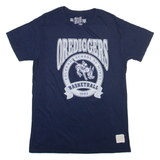 RETRO BRAND Mens T-Shirt Blue M