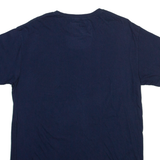 RETRO BRAND Mens T-Shirt Blue M