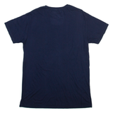 RETRO BRAND Mens T-Shirt Blue M