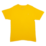 CHAMPION Mens T-Shirt Yellow M