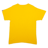 CHAMPION Mens T-Shirt Yellow M