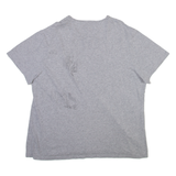 POLO RALPH LAUREN Mens T-Shirt Grey V-Neck XL