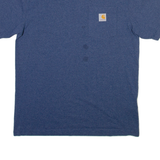 CARHARTT Mens T-Shirt Blue M