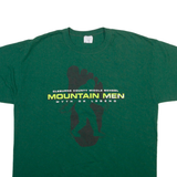 RUSSELL ATHLETIC Mens T-Shirt Green L