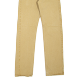 LEVI'S 513 Jeans Mens Beige Slim Straight W30 L32