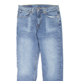 LEVI'S 514 Jeans Mens Blue Slim Straight Stone Wash W31 L30