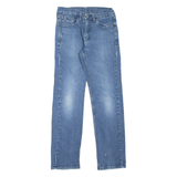 LEVI'S 514 Jeans Mens Blue Slim Straight Stone Wash W28 L30