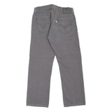 LEVI'S 514 Jeans Mens Grey Slim Straight W33 L28