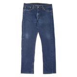 LEVI'S 513 Jeans Mens Blue Slim Straight Stone Wash W32 L32