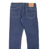 LEVI'S 513 Jeans Mens Blue Slim Straight Stone Wash W32 L32