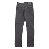 LEVI'S 514 Jeans Mens Grey Slim Straight W29 L32