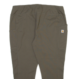 CARHARTT Womens Trousers Grey Slim Skinny W35 L23
